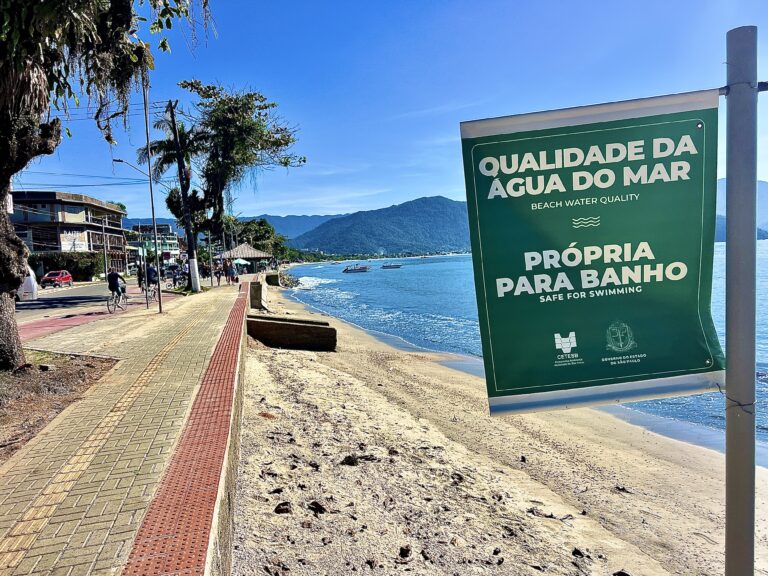 Apenas Perequê-Mirim está imprópria para banho em Ubatuba, aponta Cetesb