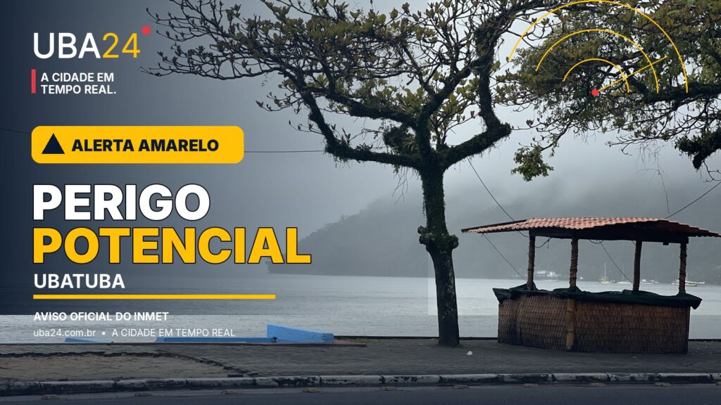 UBA24 - Alerta Amarelo INMET - Ubatuba